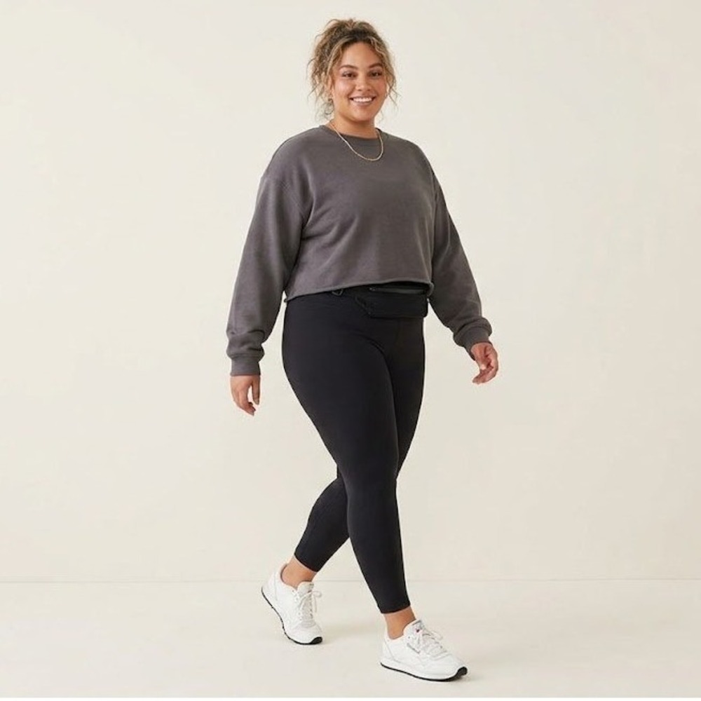 Girlfriend Collective Compressive High-Rise 7/8 Leggings Women's‎ 2XL Black